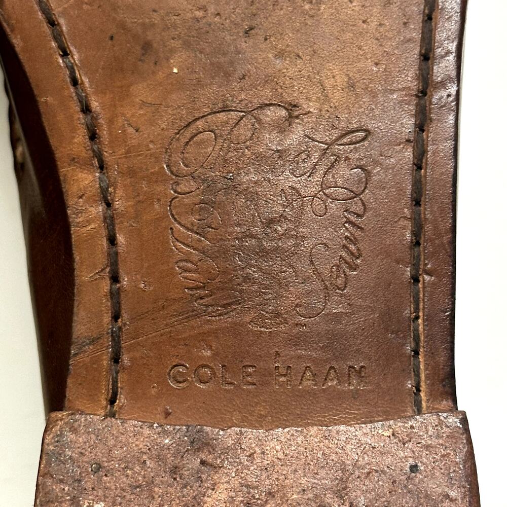 VGUC Rancourt & Co. x Cole Haan Pinch Penny Loafer Made in Maine USA 11 D - Picture 12 of 13
